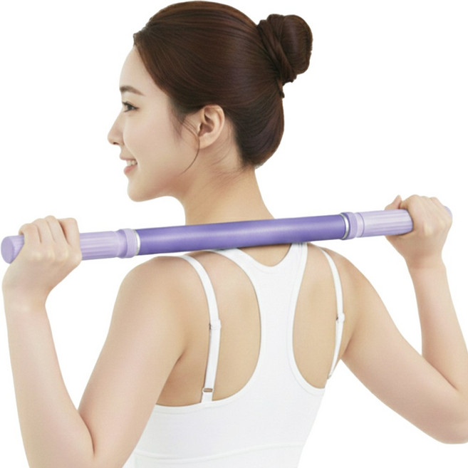 루벨르 전신 릴렉스 마사지 스틱 풀링바, 퍼플, 1개