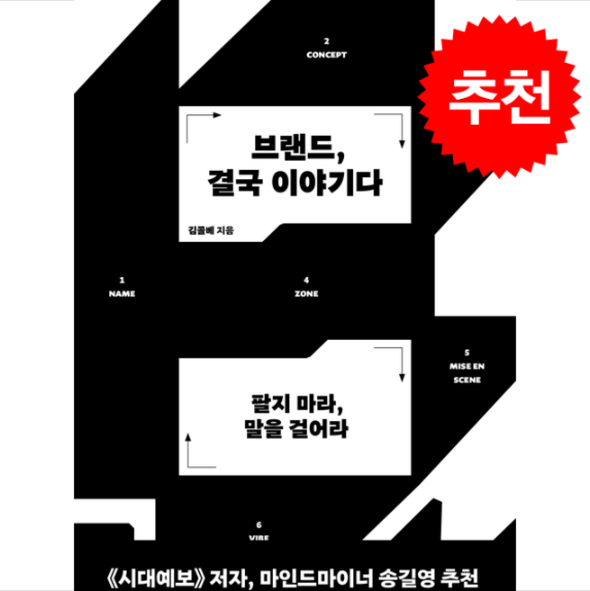 브랜드 결국 이야기다 + 쁘띠수첩 증정, 위즈덤하우스, 김콜베