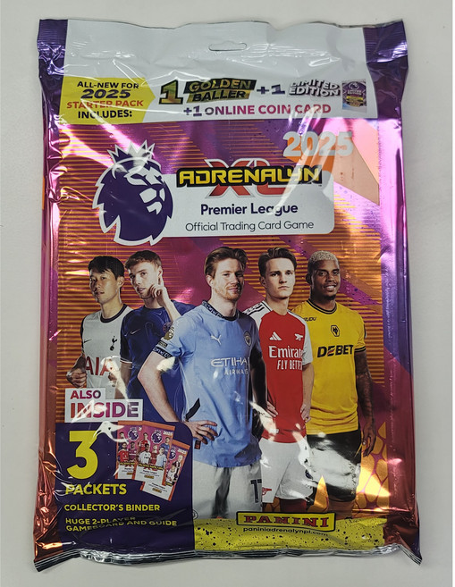 파니니 프리미어리그 2024/25 아드레날린 XL 스타터 팩 믹스, 1세트