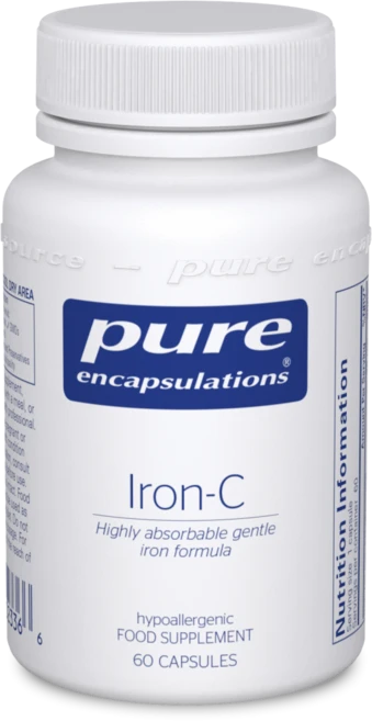 퓨어인캡슐레이션 철분-C 캡슐, 60정, 1개 - 쿠팡