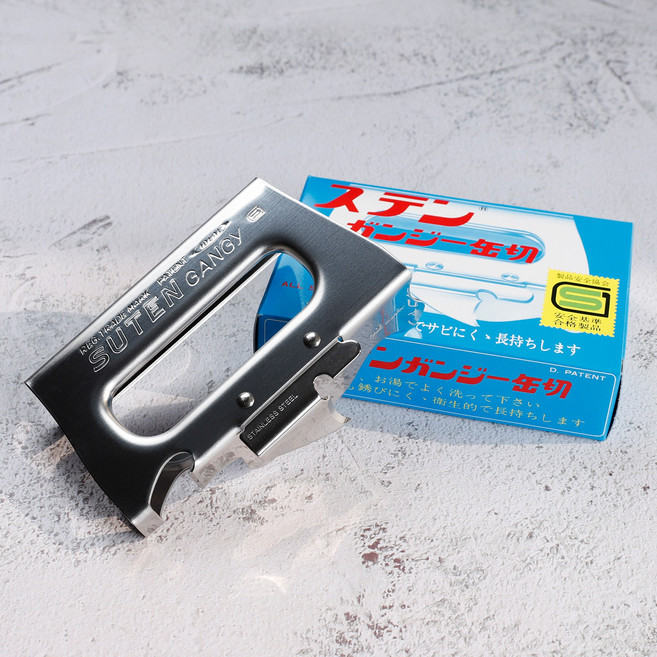 일본 사각 스텐 주먹오프너, 단일, 1개