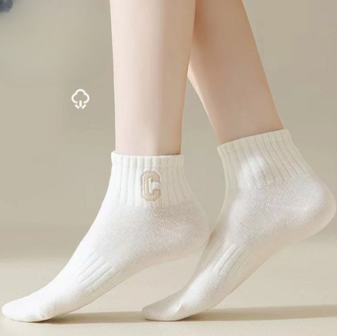 8bloom 여성양말 골지 반목 5족 양말세트