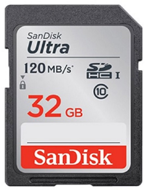 샌디스크 SDHC / SDXC Class10 울트라 SD메모리카드 SDUN4 / SDUNB, 32GB, 1개