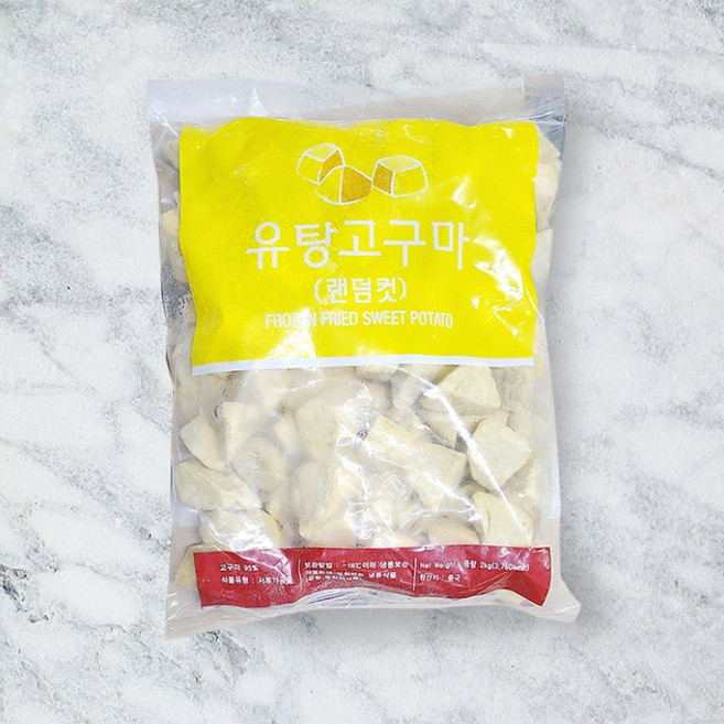 팜피아 다이아 유탕 고구마 2kg 맛탕 빠스, 1개