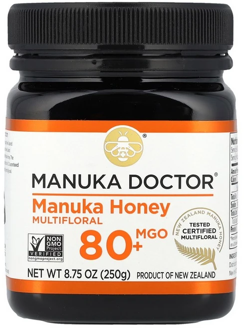 Manuka Doctor 마누카 잡화꿀 MGO 80 250g(8.75온스) - 쿠팡