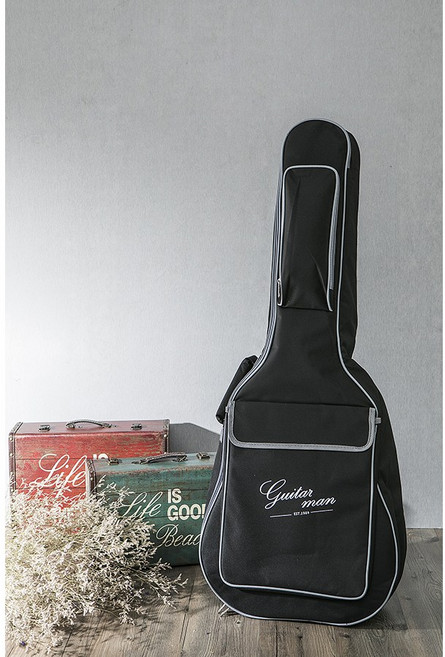 guitarman 原廠木吉他厚琴袋 台灣原創吉他袋, 1個