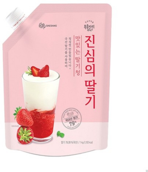 대상 복음자리 진심의 딸기, 1개, 1kg