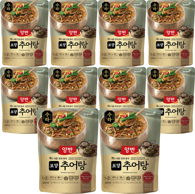동원 양반 수라 보양 추어탕 460g (10봉), 10개