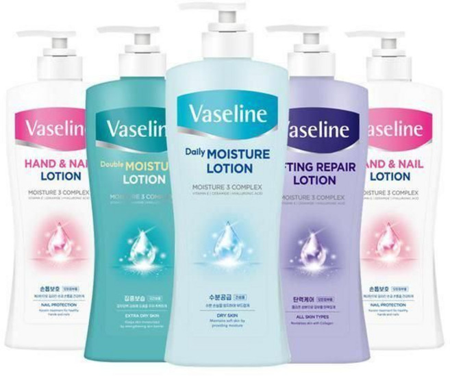바세린 데일리 모이스쳐 바디로션 450ml 2개