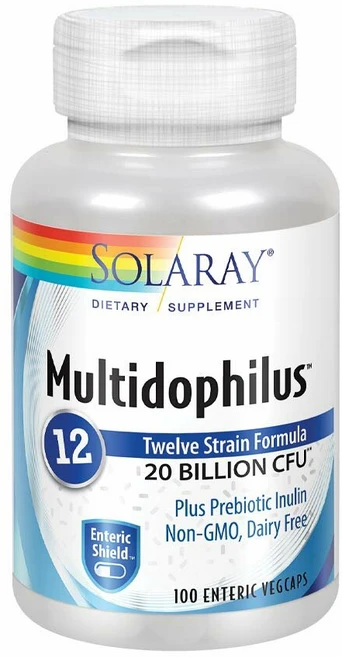 Solaray Multidophilus 솔라레이 멀티도필루스 프로바이오틱 유산균 100정, 1개 - 쿠팡