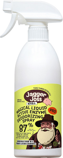 제거죠스 탈취제 스프레이 화장실 싱크대 냉장고 냄새 제거, 500ml, 1개