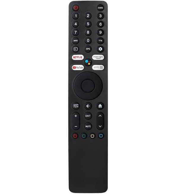 안드로이드 TV용 호환 음성 리모컨 교체용 XMRM-ML 샤오미 울트라 4K QLED TV Q/A/A Pro 시리즈 대응 (L55M7-Q2ME 2022년 출시), 1개
