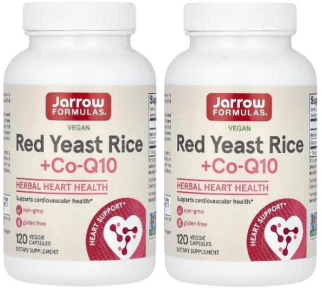 [2개] 자로우포뮬러스 홍국 코큐텐 120캡슐 코엔자임 큐텐 CO Q10 유비퀴논 Red Yeast Rice kanekaQ10, 120정 - 쿠팡