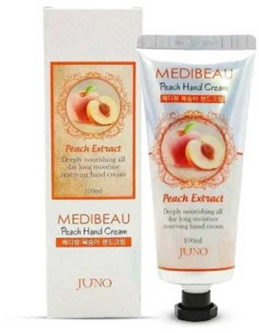메디뷰 복숭아 핸드크림 촉촉한 고보습 복숭아향 핸드로션, 1개, 100ml