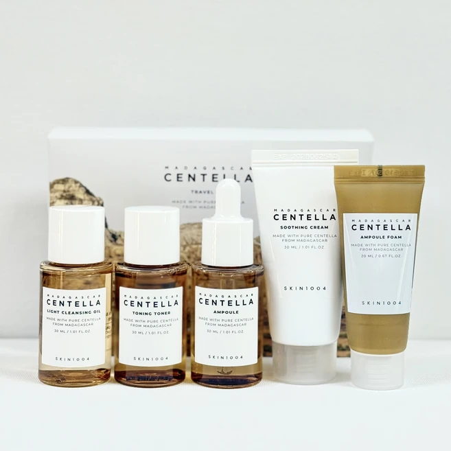 스킨1004_마다가스카르 센텔라 트래블키트 5종, 1세트 - 쿠팡