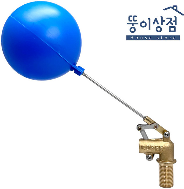 국산 플로팅밸브 볼탑 일반용 15A 수위조절 물탱크 부속품, 1개