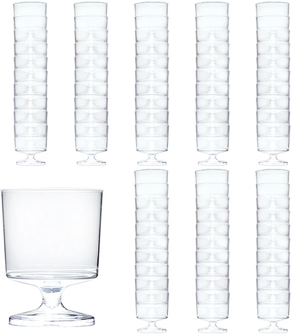 모던 플라스틱 소주잔 60ml, 160개입, 1개 - 쿠팡