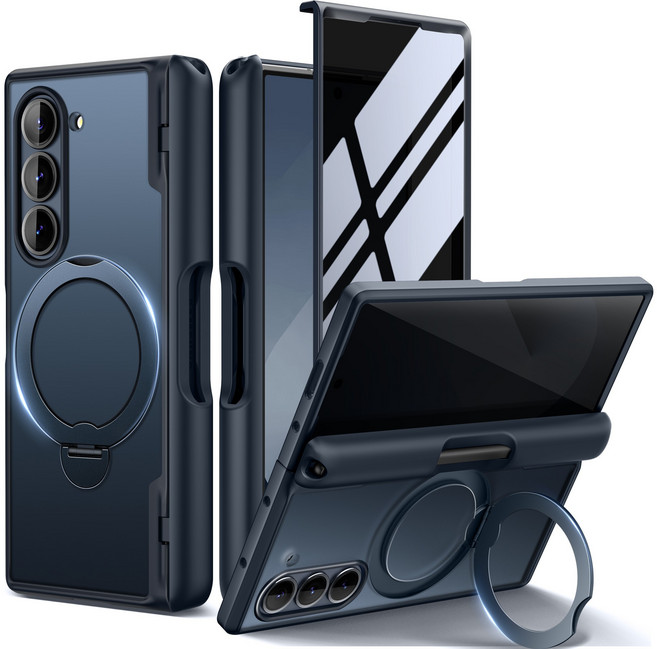 모보시 맥세이프 360도 회전 링 거치대 힌지 보호 펜커버 슬림 풀커버 휴대폰 케이스