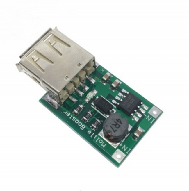 티앤디 아두이노 부스트 승압형 DC-DC USB충전모듈 5V, 1개