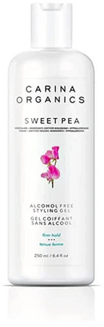 YBW Carina Organics 스위트 피 알코올 프리 스타일링 젤 펌 홀드 - 250ml / 8.8액량 온스