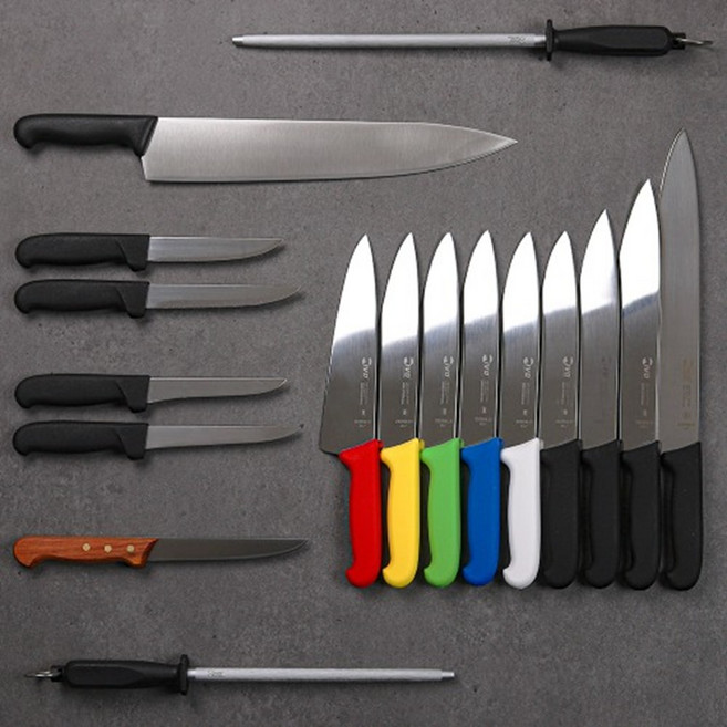 이보 정육칼 고기칼 발골칼 식칼 뼈칼, 우도 31cm 녹색(77그린), 1개