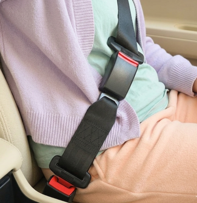 오르온 23CM 압박제로 차량용 카시트 안전벨트 연장선 A타입, 1개, 블랙