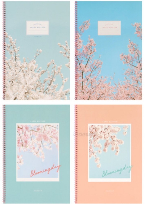 제이에스몰 스프링노트 5개세트 예쁜노트