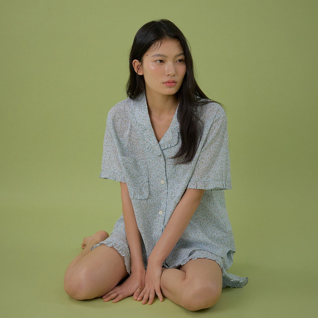 [SET] 베이직 반팔 반바지 여성페어 (2TYPE / 14종 택1)