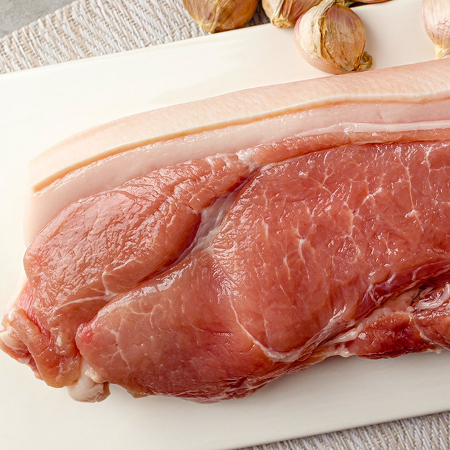 [서귀포시축협] 제주 한돈 흑돼지 뒷다리살 구이용 수육용 1kg, 흑돼지 뒷다리살 구이용 1kg, 1개