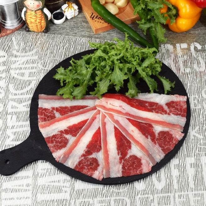 프레시누리 프리미엄 우삼겹(3초구이 샤브용), 3개, 250g