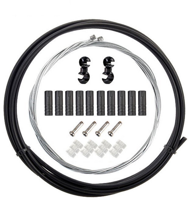 자전거 변속기 브레이크 케이블 세트, 1세트