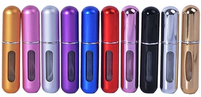 휴대용 공병 향수공병 휴대용향수공병 향수케이스, 1개, 샤인블루