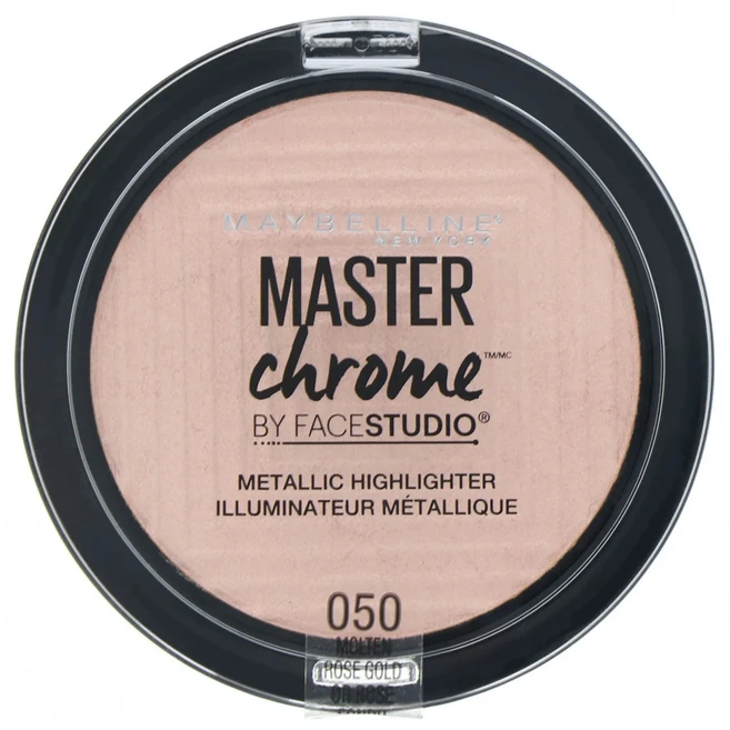 메이블린 마스터 크롬 메탈릭 하이라이터 6.7g, 1개, 050 Molten Rose Gold - 쿠팡