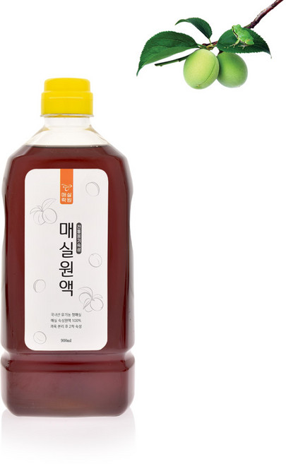 [도지사품질인증] 매실락원 유기농 매실 원액 9000ml + 150ml 사은품, 900ml, 10병
