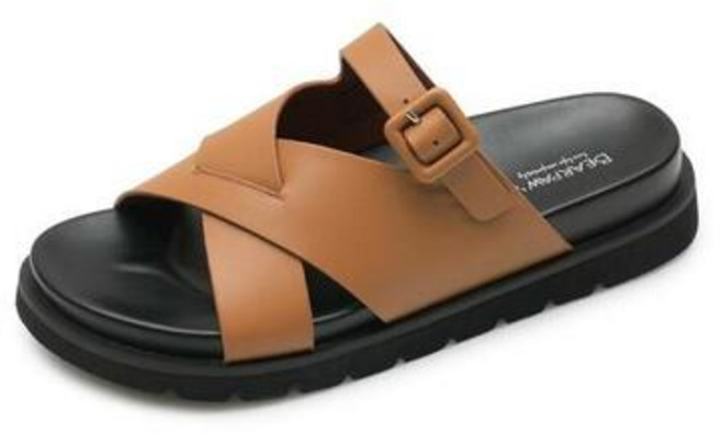 베어파우 MARGARET 슬리퍼 (카멜), 품번:K2671053PB-W(카멜) / 사이즈:250, K2671053PB-W／250, 1개