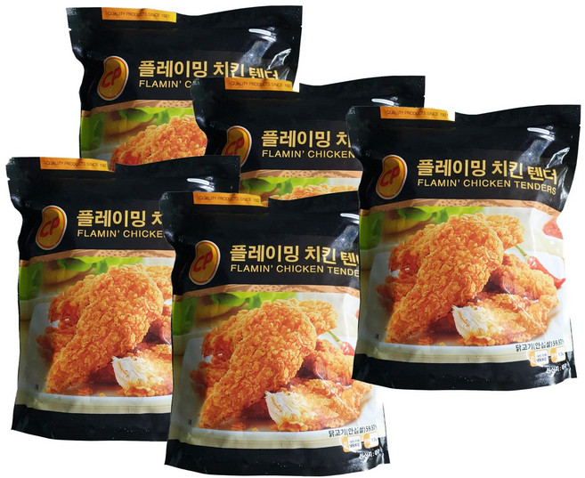 유진푸드몰 코스트코 플레이밍 치킨텐더 아이스포장무료, 1.5kg, 5개