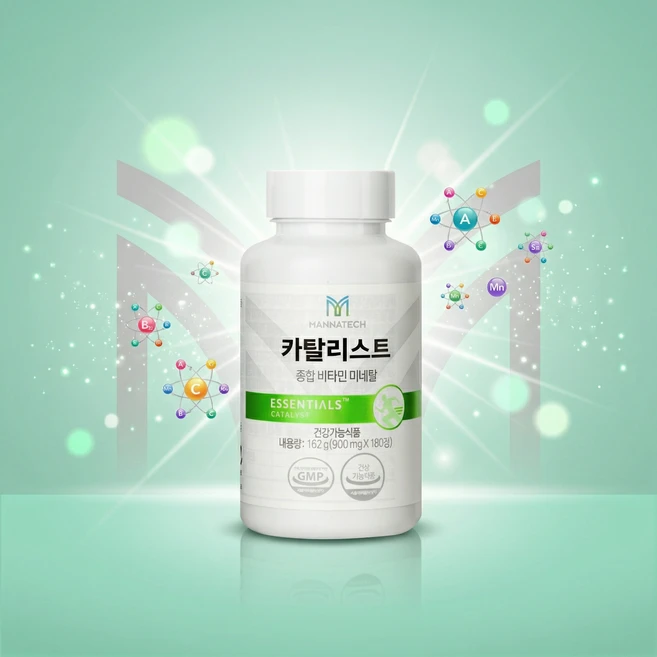 매나테크 카탈리스트 종합비타민 180정 - 쿠팡