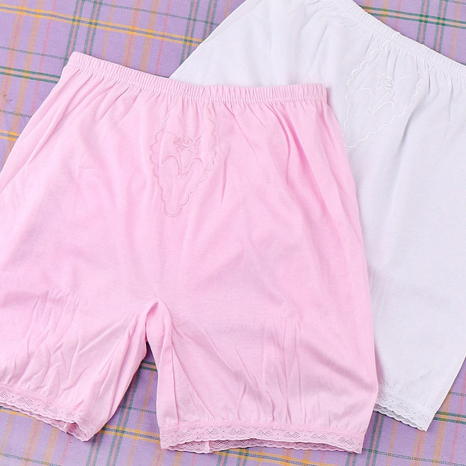 순면여성팬티 1+1+1 3장 사각 드로즈 할머니팬티 홈웨어