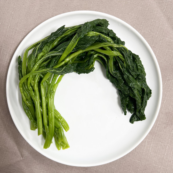 [나물담다] 국내산 데친 아욱나물, 1kg, 1개