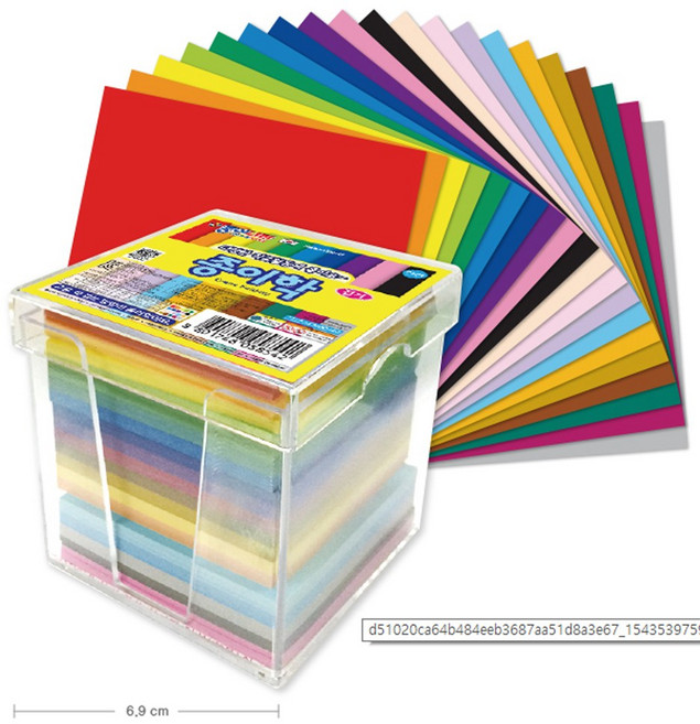 10000 단면종이 학접기 20색1000매/058542/학접기