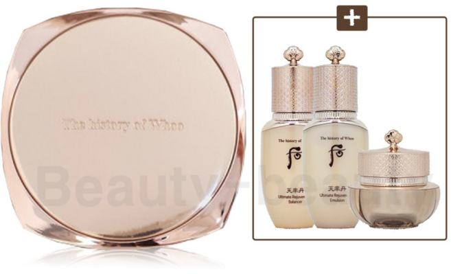 더후 천율단 화율 시그니처 쿠션 21호, 1개