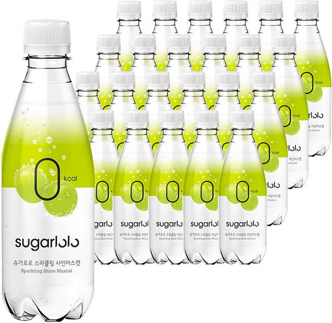슈가로로 스파클링 샤인머스캣, 350ml, 24개