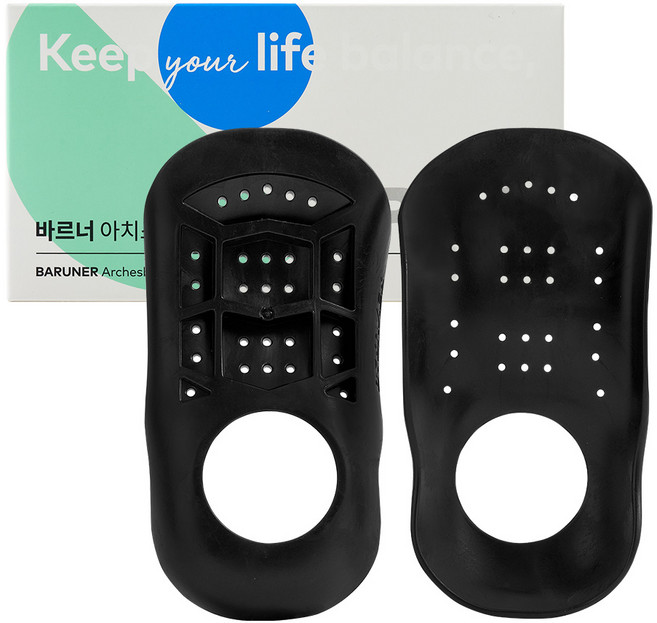 바르너 아치스본 프로 아치깔창 신발 보조, 1세트