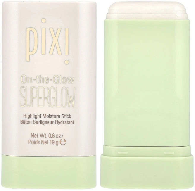 Pixi Beauty 온-더-글로우 슈퍼글로우 하이라이트 모이스처 스틱 아이스펄 19g(0.6oz) Beauty (픽시 뷰티) - 쿠팡