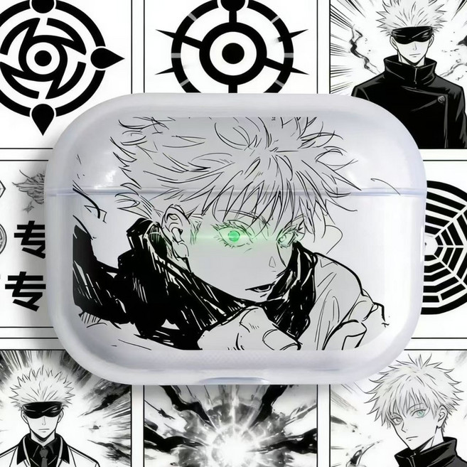 주술회전 고조 사토루 에어팟 4세대 케이스, 1, 1개, airpods Pro1/Pro2
