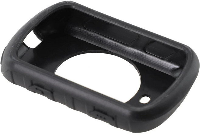 하이 퀄리티 자전거 스톱워치 보호대 케이스 실리콘 낙하 방지 스크래치 커버 코드 워치 가민 엣지 530, 01 Black, 1개