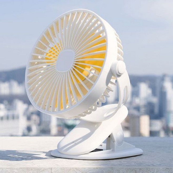 카푸 미니 탁상용 집게 선풍기, 1개, 상세페이지 참조