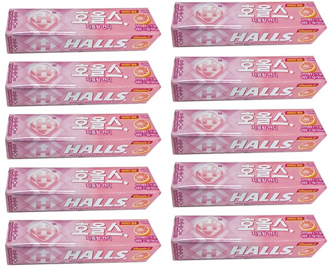 호올스 자몽향 캔디, 27.9g, 10개