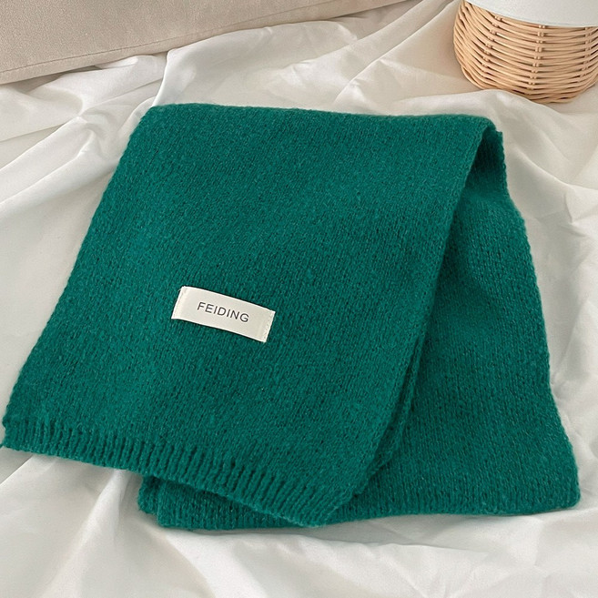 라이프그래피 베이직 무지 니트 머플러 8color 남자 여자 가을 겨울 목도리