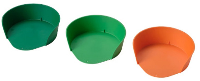 백희네 e016. 이케아 웁필드 준비용그릇세트, 1세트, 멀티컬러